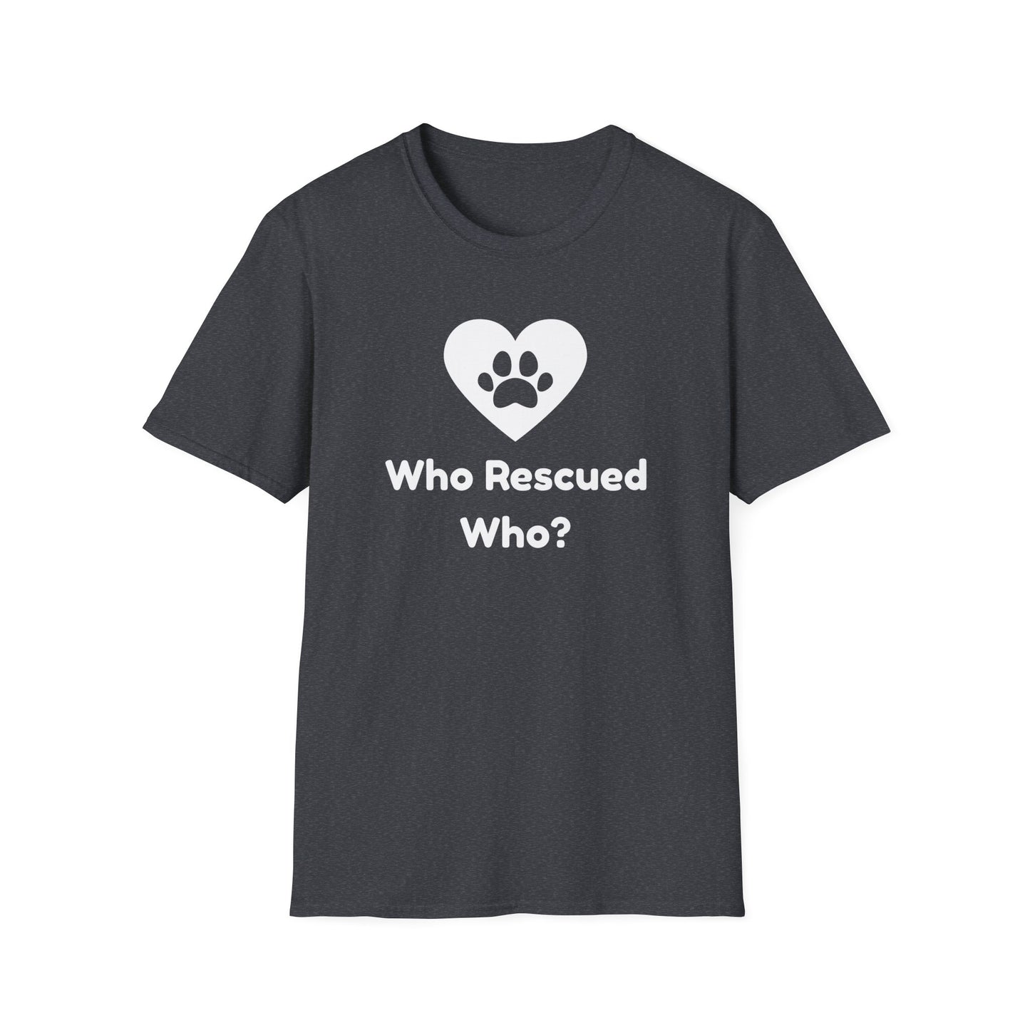 Who Rescued Who? T-shirt