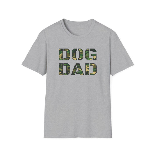 Camo Dog Dad T-Shirt