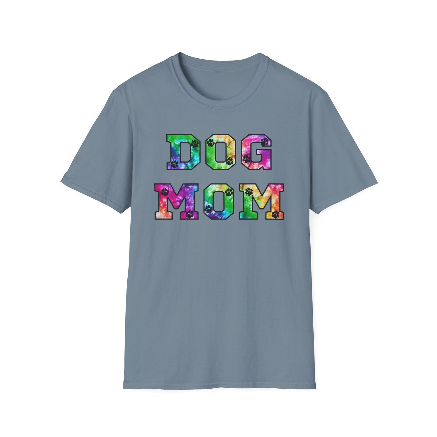 Colorful Dog Mom T-Shirt
