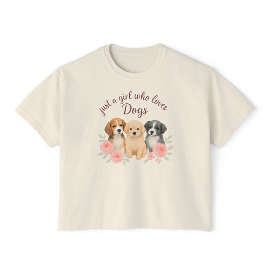 Just a Girl Who Loves Dogs T-Shirt