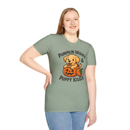 Pumpkin Wishes & Puppy Kisses T-Shirt