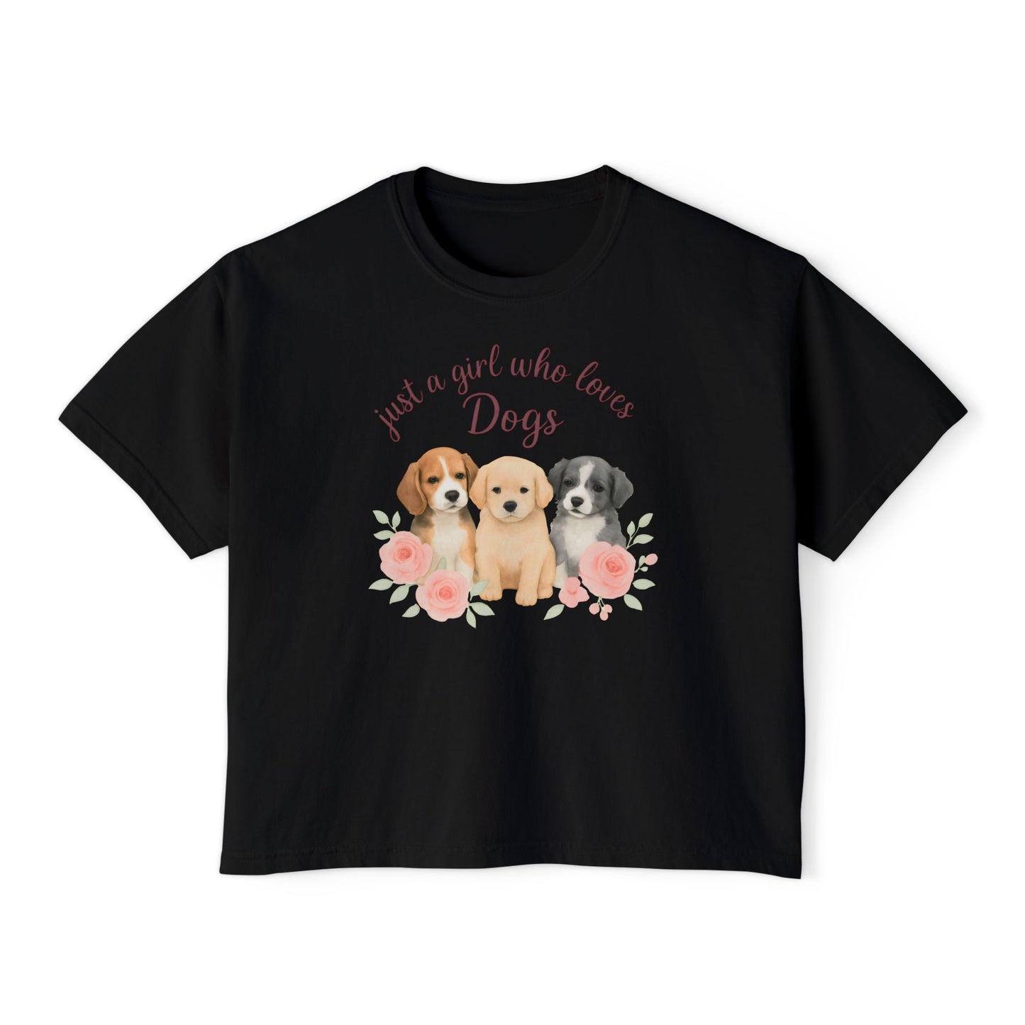 Just a Girl Who Loves Dogs T-Shirt