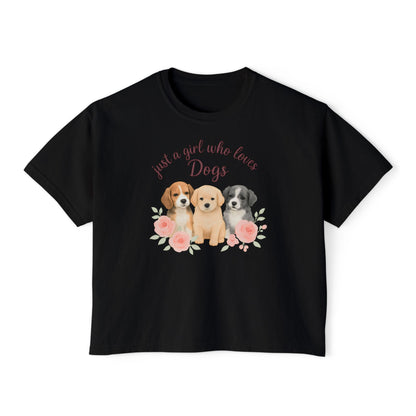 Just a Girl Who Loves Dogs T-Shirt