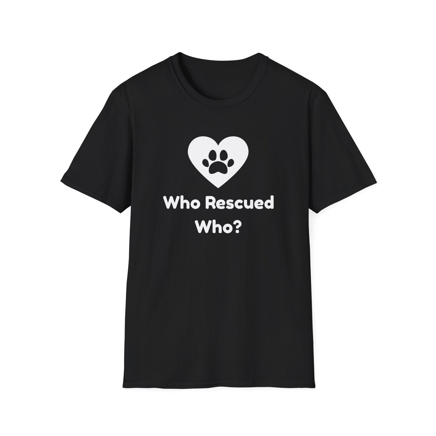 Who Rescued Who? T-shirt